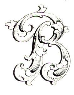 Detail Leaf Script Alphabet Nomer 3
