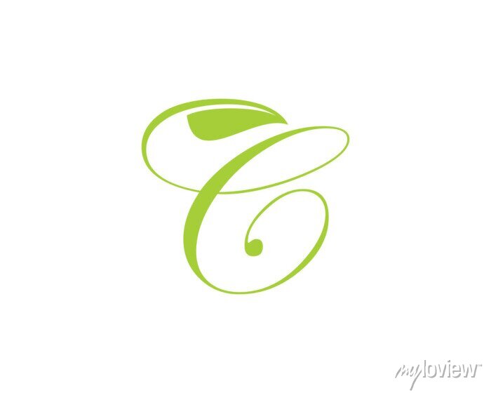 Detail Leaf Script Alphabet Nomer 5