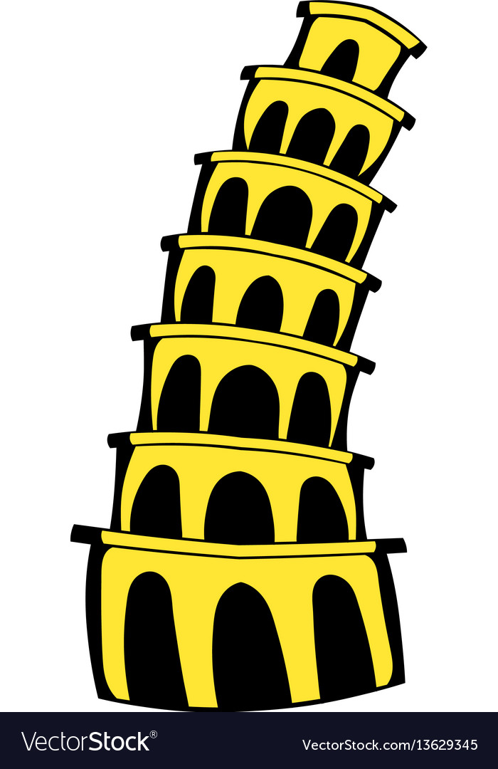 Detail Leaning Tower Of Pisa Cartoon Nomer 7