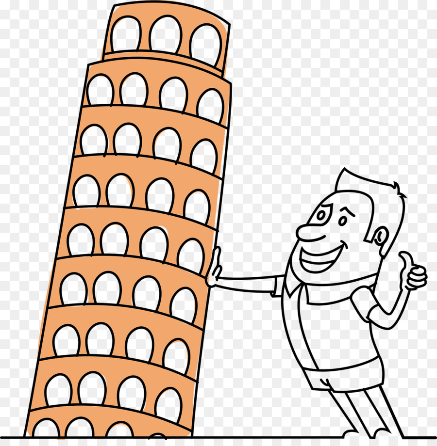 Detail Leaning Tower Of Pisa Cartoon Nomer 8