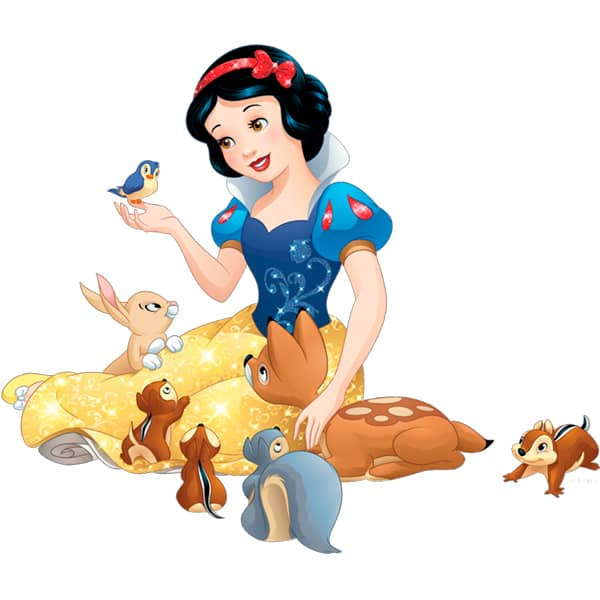 Detail Snow White Stickers Nomer 3