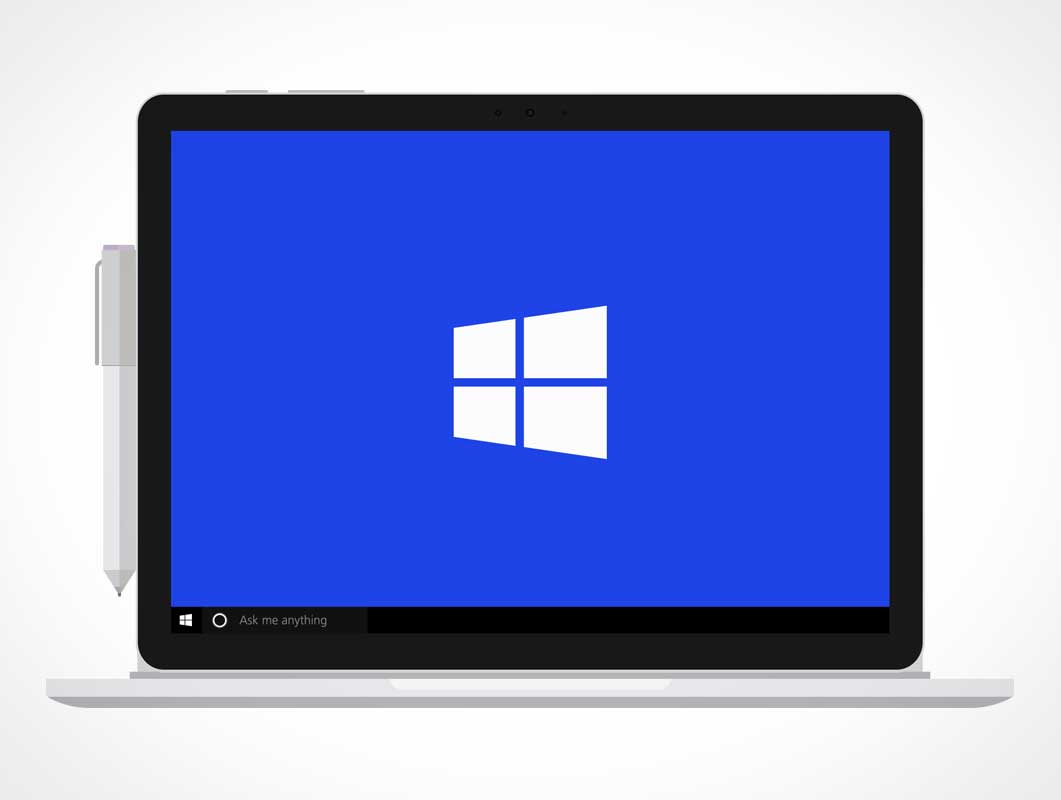 Detail Windows Surface Mockup Nomer 2