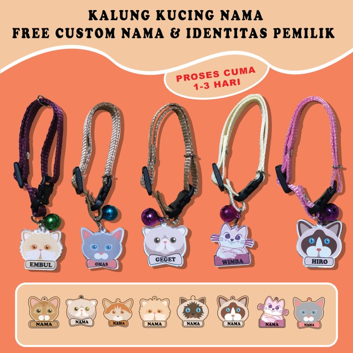 Detail Gambar Kalung Kucing Nomer 9