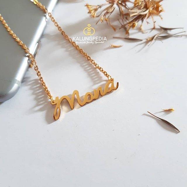 Detail Gambar Kalung Nama Nomer 44