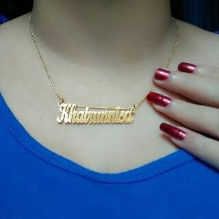 Detail Gambar Kalung Nama Nomer 57