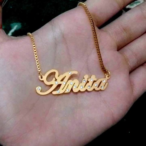 Detail Gambar Kalung Nama Emas Nomer 15