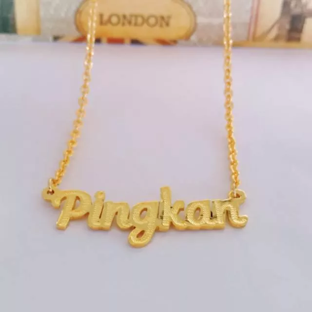 Detail Gambar Kalung Nama Emas Nomer 19