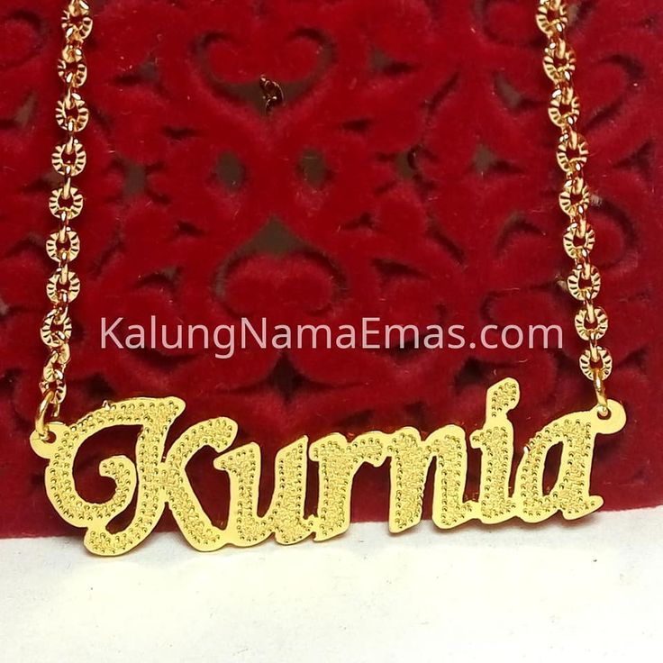 Detail Gambar Kalung Nama Emas Nomer 41