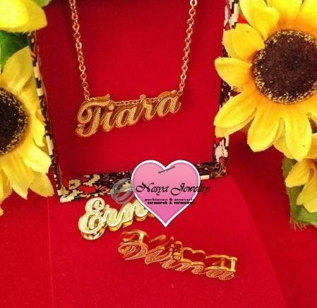 Detail Gambar Kalung Nama Emas Nomer 42