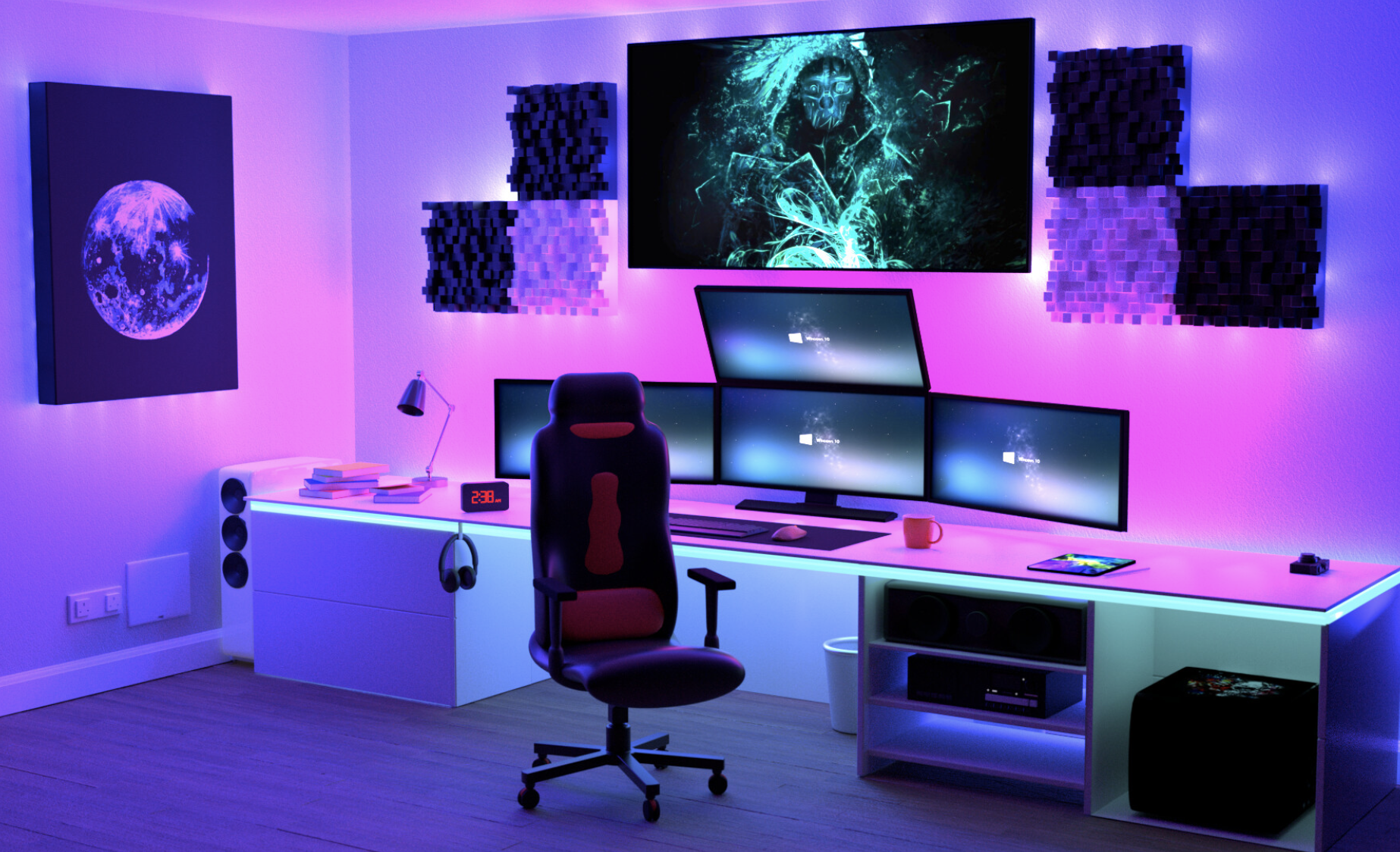 Gambar Kamar Gaming Sederhana - KibrisPDR