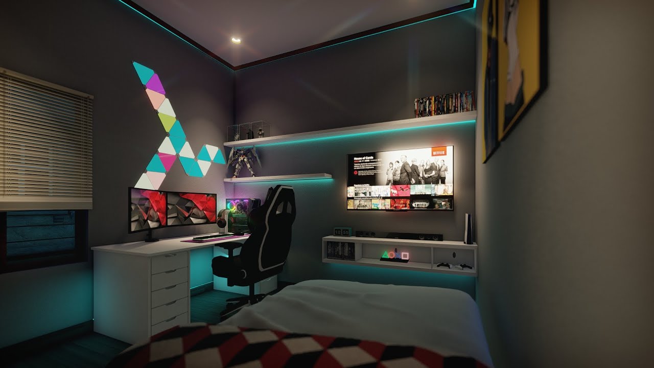 Detail Gambar Kamar Gaming Sederhana Nomer 54