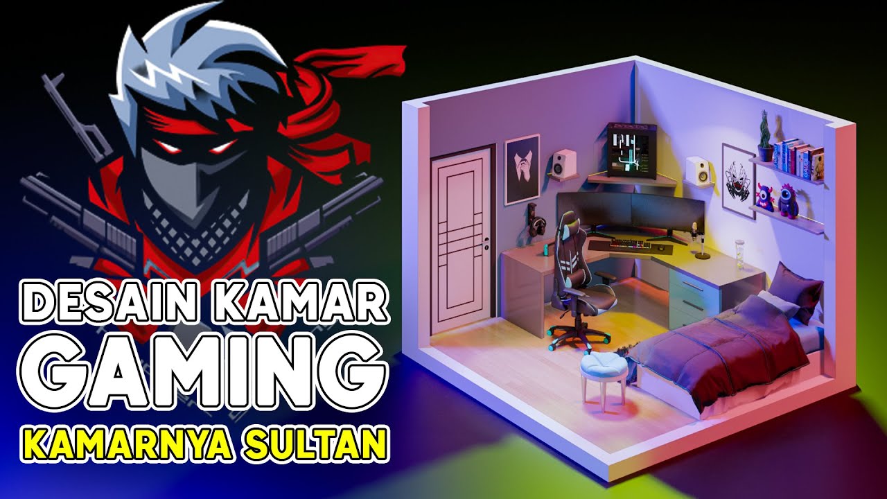 Detail Gambar Kamar Gaming Sederhana Nomer 55