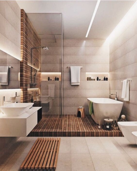 Detail Gambar Kamar Mandi Mewah Modern Nomer 6