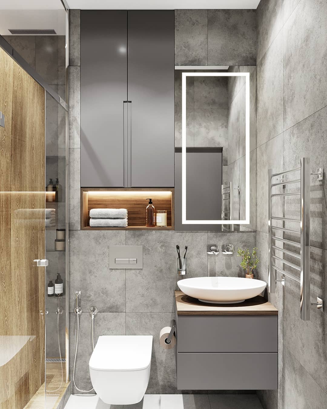 Detail Gambar Kamar Mandi Minimalis Modern Nomer 41