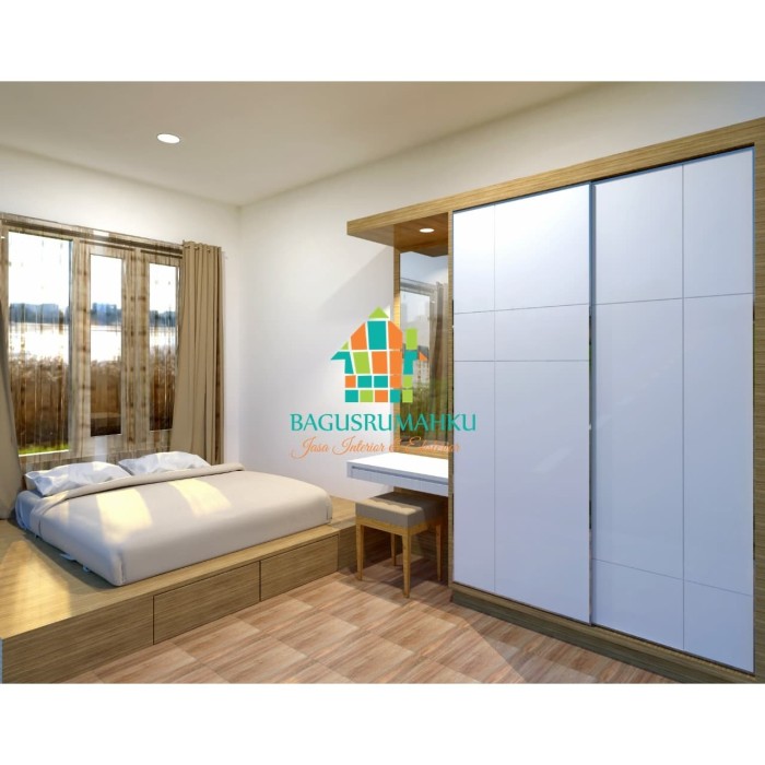 Gambar Kamar Set Minimalis Hpl - KibrisPDR