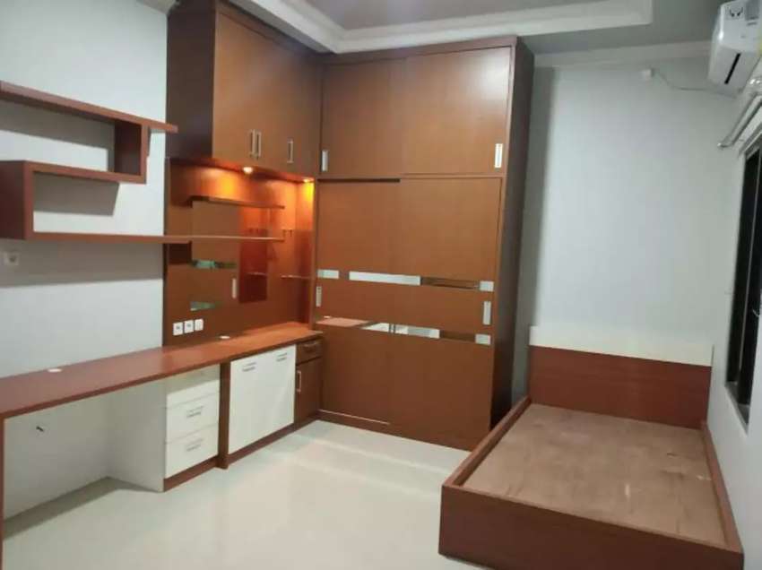 Detail Gambar Kamar Set Minimalis Hpl Nomer 12