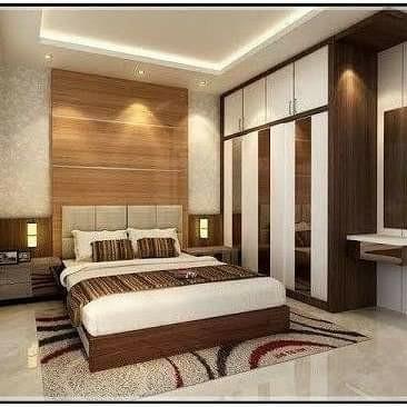Detail Gambar Kamar Set Minimalis Hpl Nomer 13