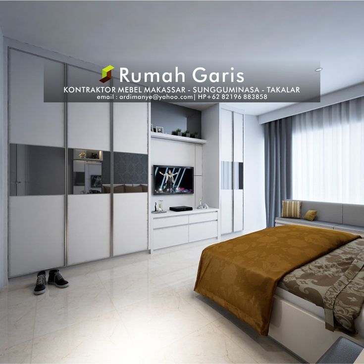 Detail Gambar Kamar Set Minimalis Hpl Nomer 15