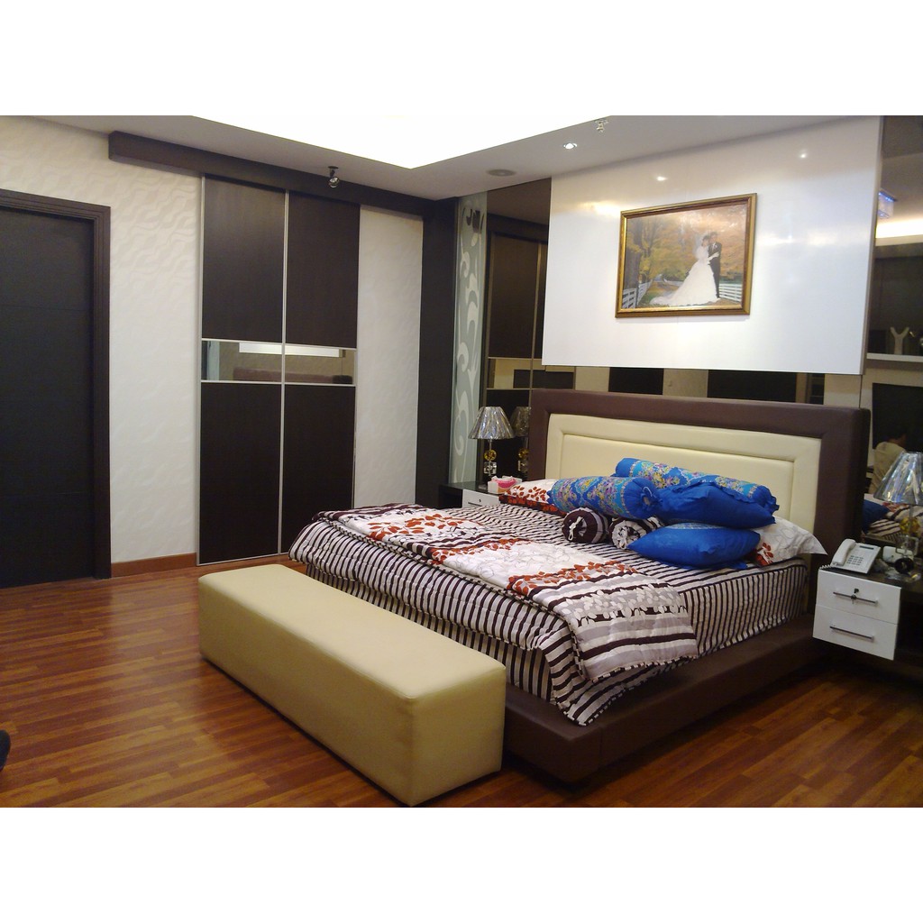 Detail Gambar Kamar Set Minimalis Hpl Nomer 17