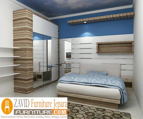 Detail Gambar Kamar Set Minimalis Hpl Nomer 20
