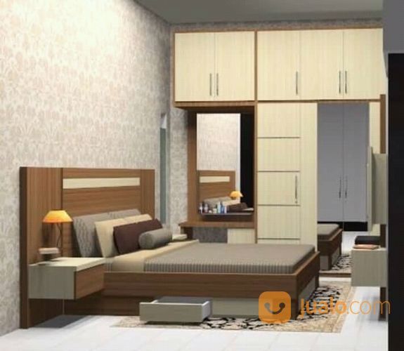 Detail Gambar Kamar Set Minimalis Hpl Nomer 24