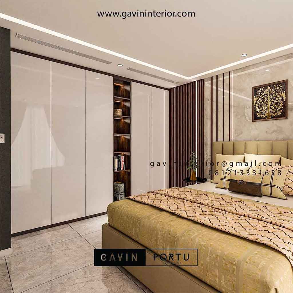 Detail Gambar Kamar Set Minimalis Hpl Nomer 43