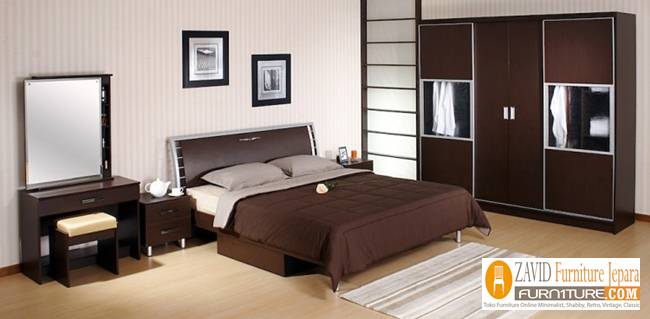 Detail Gambar Kamar Set Minimalis Hpl Nomer 51