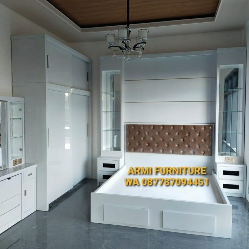 Detail Gambar Kamar Set Minimalis Hpl Nomer 9