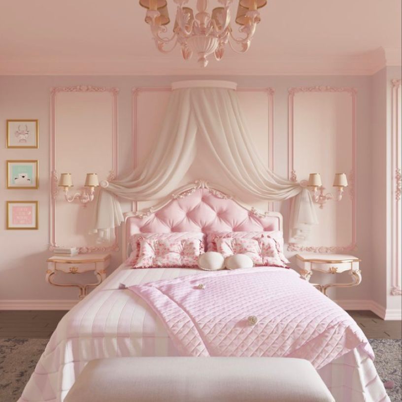 Detail Gambar Kamar Warna Pink Nomer 24