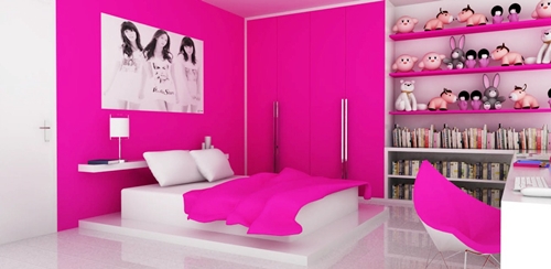 Detail Gambar Kamar Warna Pink Nomer 47