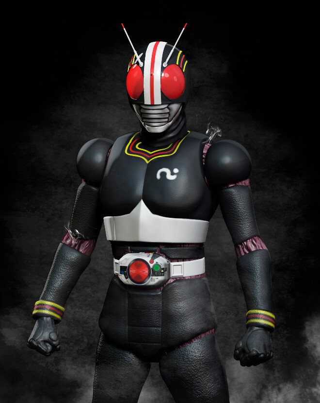 Detail Gambar Kamen Rider Black Nomer 4