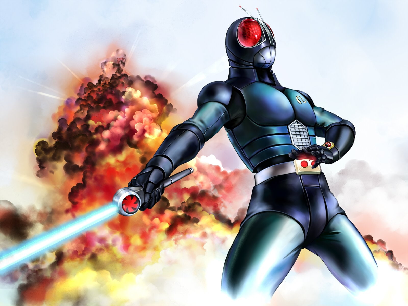 Detail Gambar Kamen Rider Black Rx Nomer 21