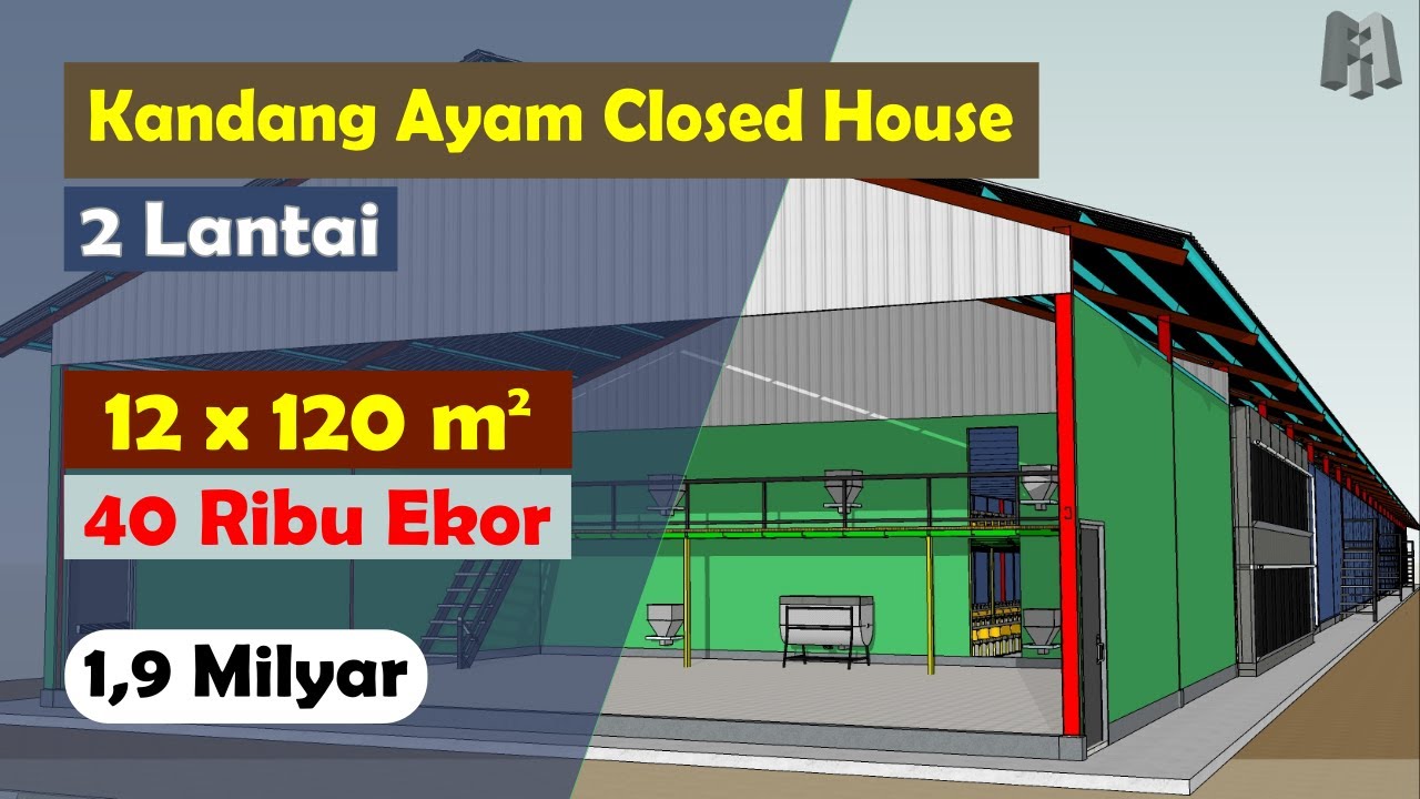 Download Gambar Kandang Ayam Close House Nomer 14