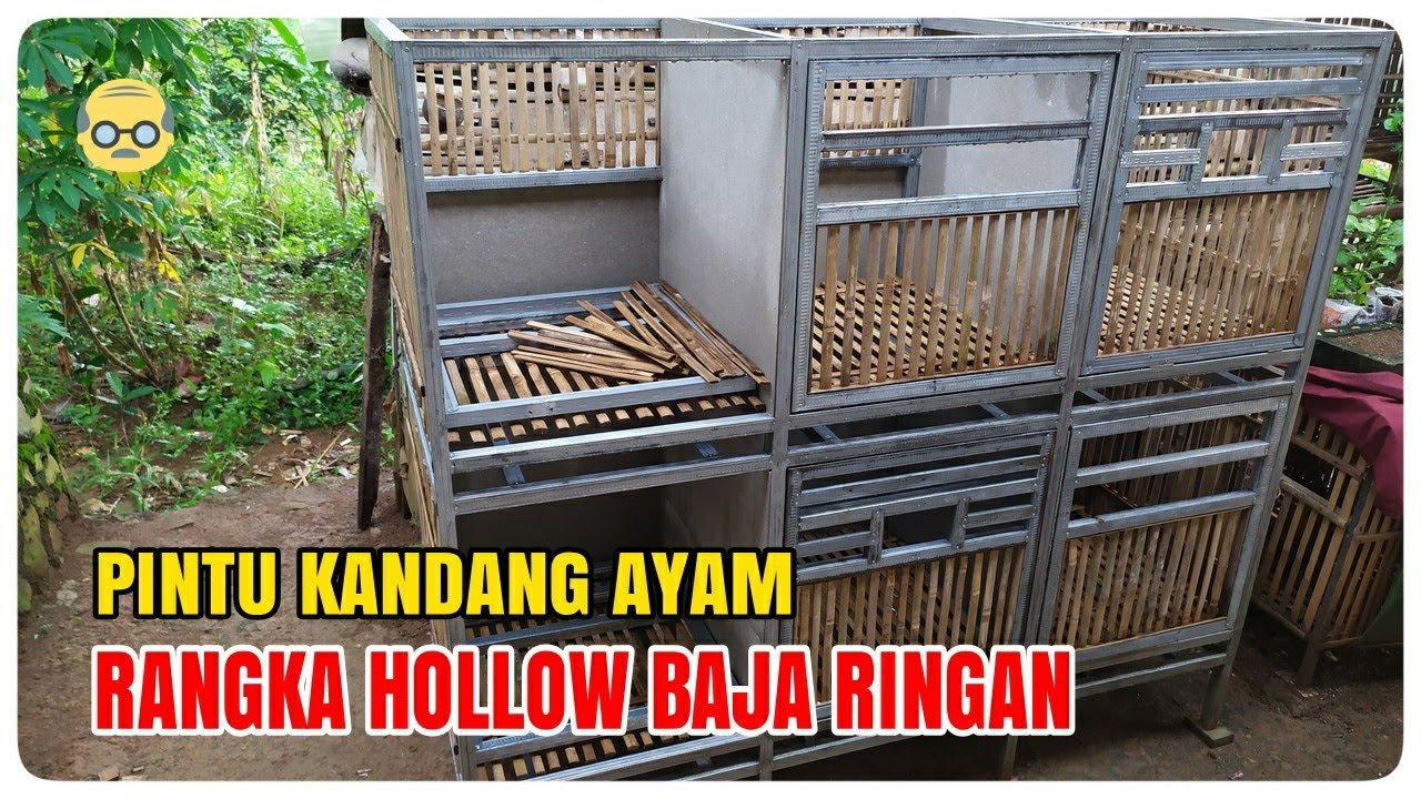 Detail Gambar Kandang Ayam Dari Baja Ringan Nomer 2