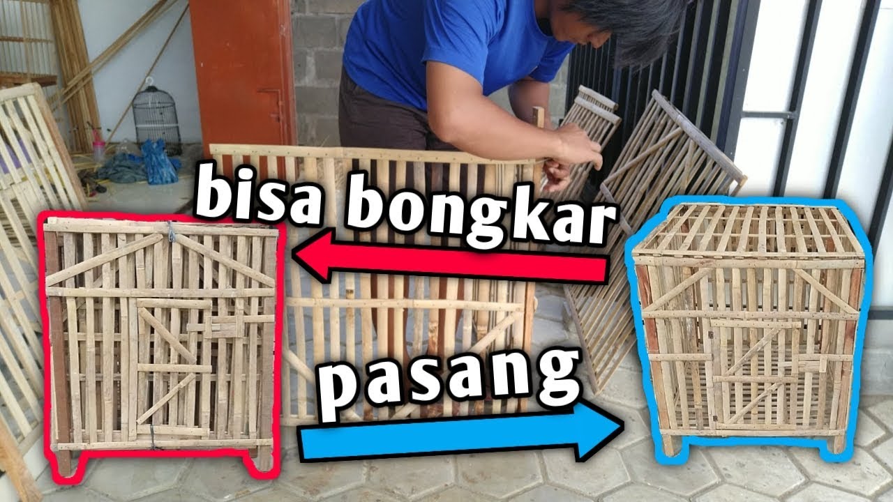 Detail Gambar Kandang Ayam Dari Bambu Nomer 15