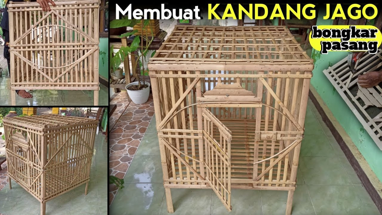 Detail Gambar Kandang Ayam Dari Bambu Nomer 27