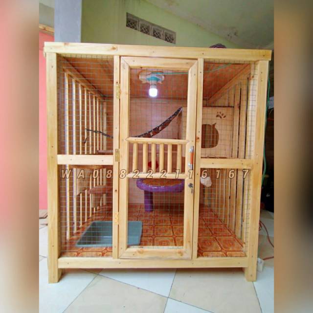 Detail Gambar Kandang Kucing Dari Kayu Nomer 9