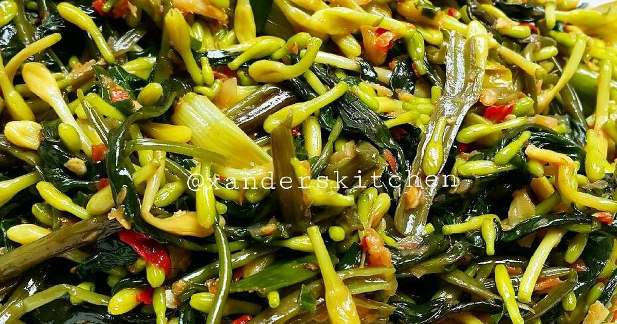 Detail Gambar Kangkung Bunga Pepaya Nomer 11