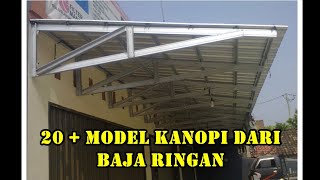 Detail Gambar Kanopi Baja Ringan Tanpa Tiang Nomer 3