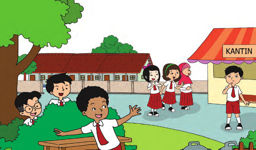 Detail Gambar Kantin Sekolah Kartun Nomer 8