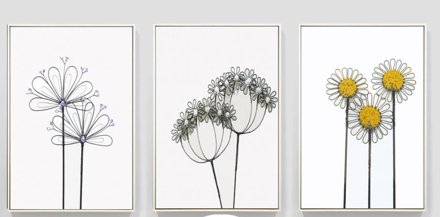 Detail Gambar Kanvas Bunga Simple Nomer 6