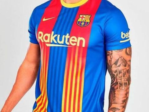 Detail Gambar Kaos Barcelona Terbaru Nomer 12