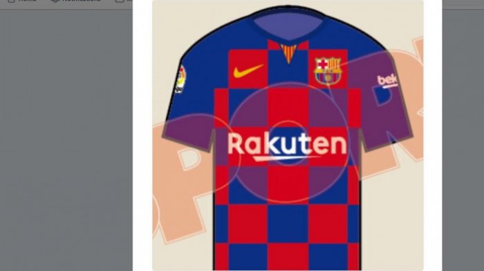 Detail Gambar Kaos Barcelona Terbaru Nomer 19