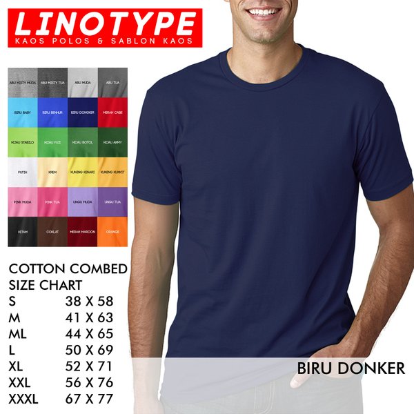 Detail Gambar Kaos Biru Dongker Nomer 48