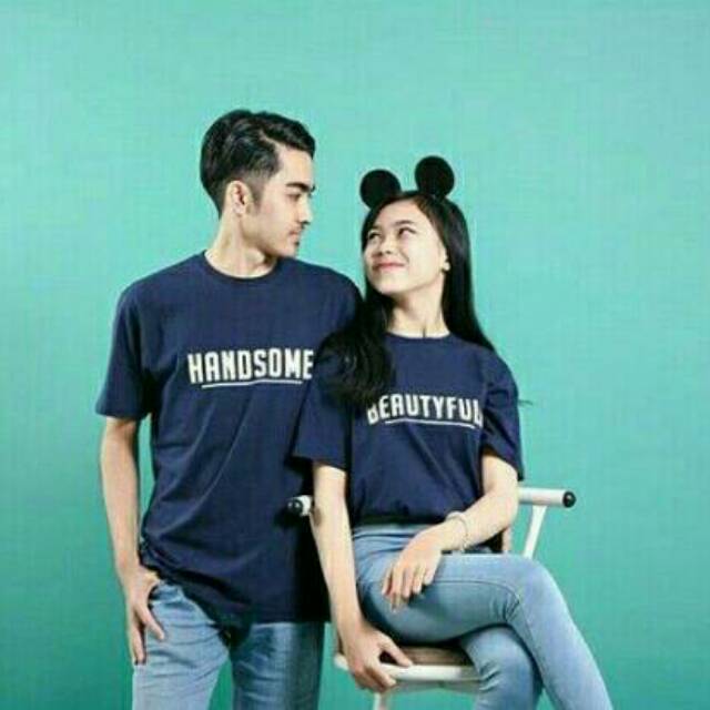 Detail Gambar Kaos Couple Nomer 15