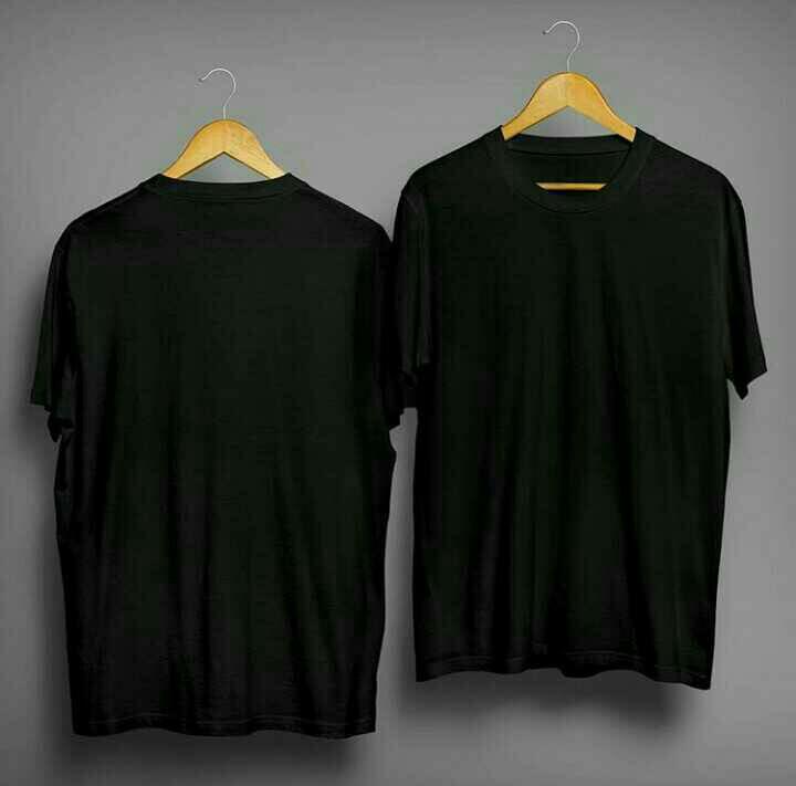 Detail Gambar Kaos Item Polos Nomer 17