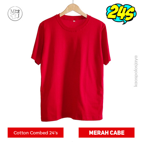 Detail Gambar Kaos Merah Polos Nomer 4