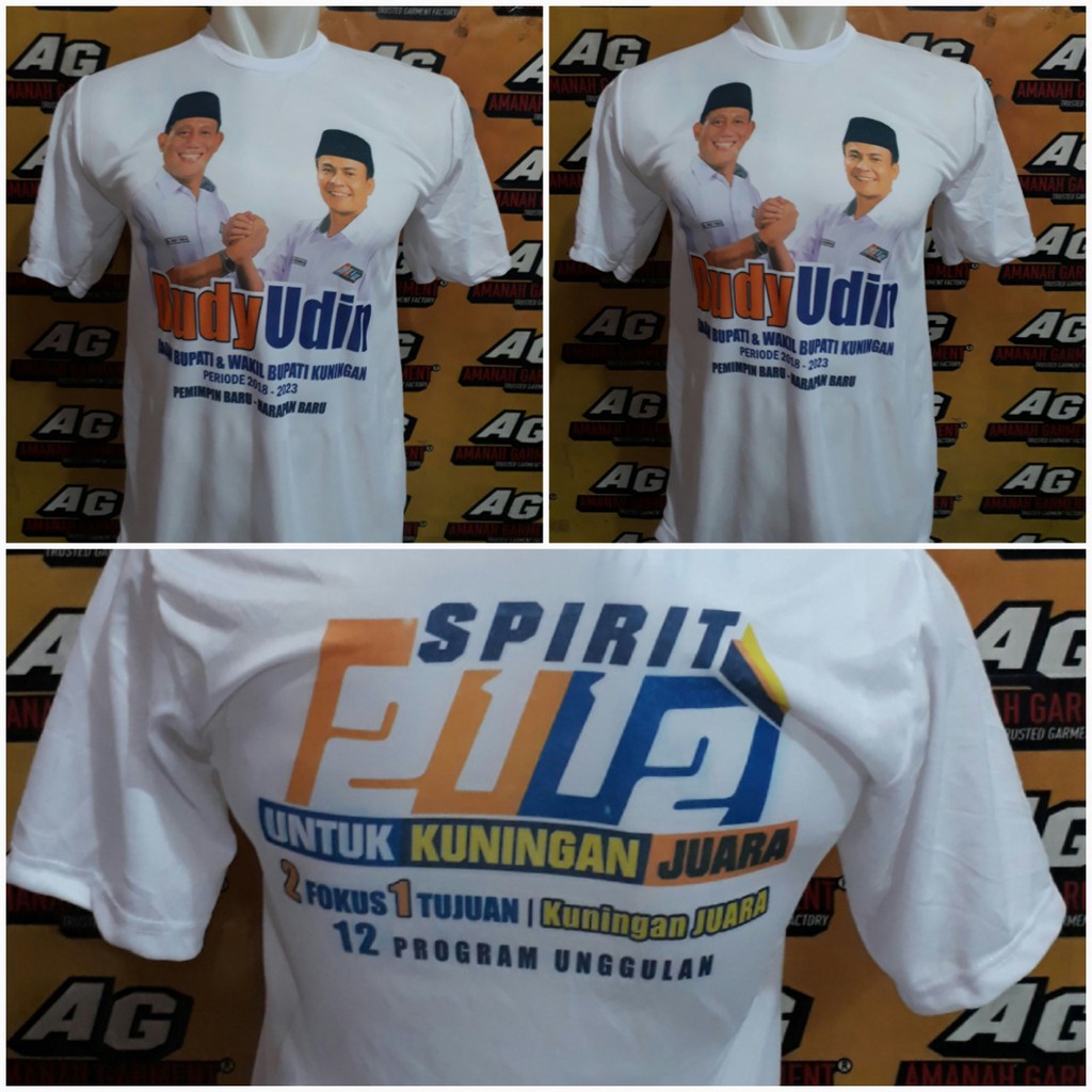 Detail Gambar Kaos Partai Nomer 29