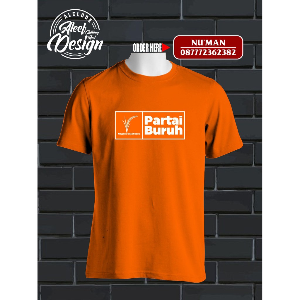 Detail Gambar Kaos Partai Nomer 43