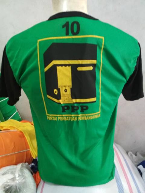 Detail Gambar Kaos Partai Nomer 55